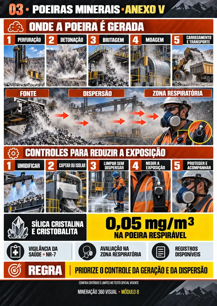 Poeiras Minerais — Anexo V